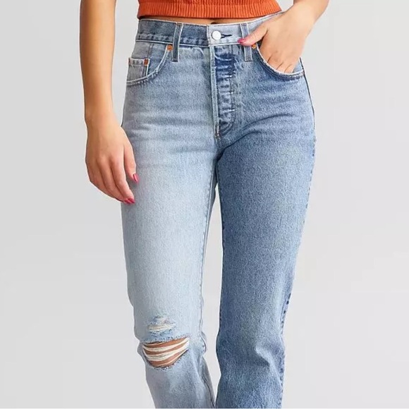 Levi’s 501 Two Tone Original Jeans - Picture 5 of 14